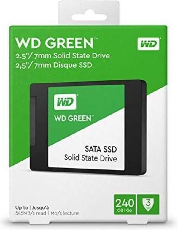 Western Digital Green SSD - Sisäinen SSD 2,5" SATA - 480 Gt