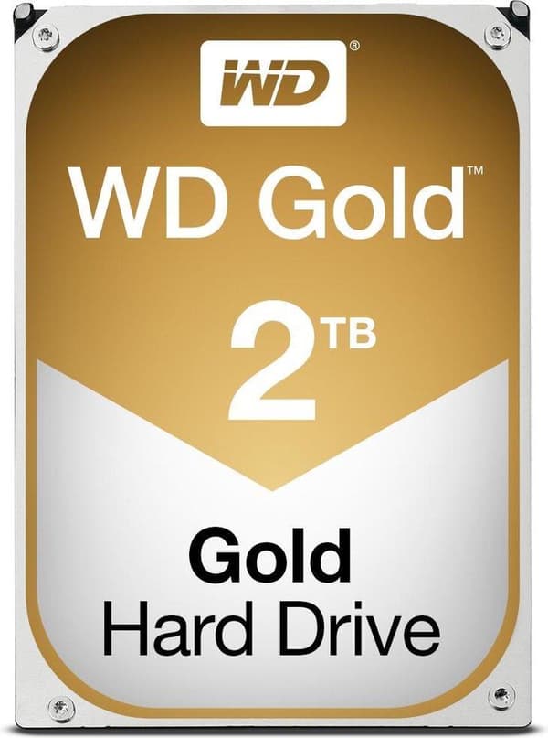 WD Gold Datacenter Harddisk WD2005FBYZ - Harddisk - 2 TB - intern - 3,5 - SATA 6Gb/s - 7200 rpm -buffer: 128 MB