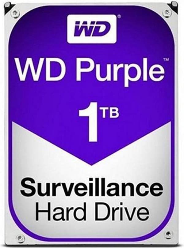 Western Digital WD Purple - Intern harddisk 3,5" - 1 TB
