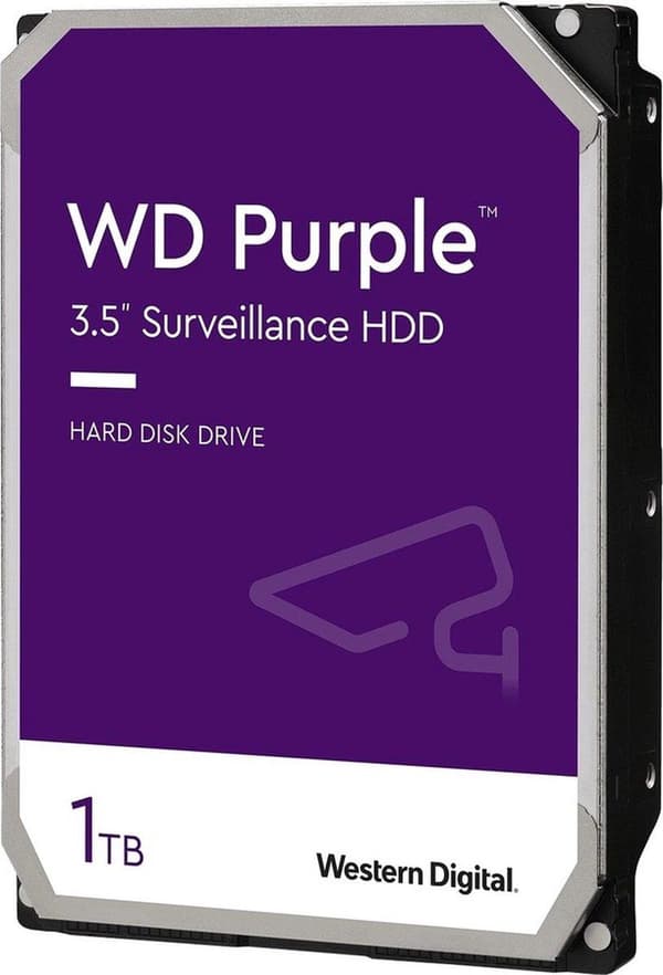 Western Digital WD Purple - Intern harddisk 3,5" - 1 TB