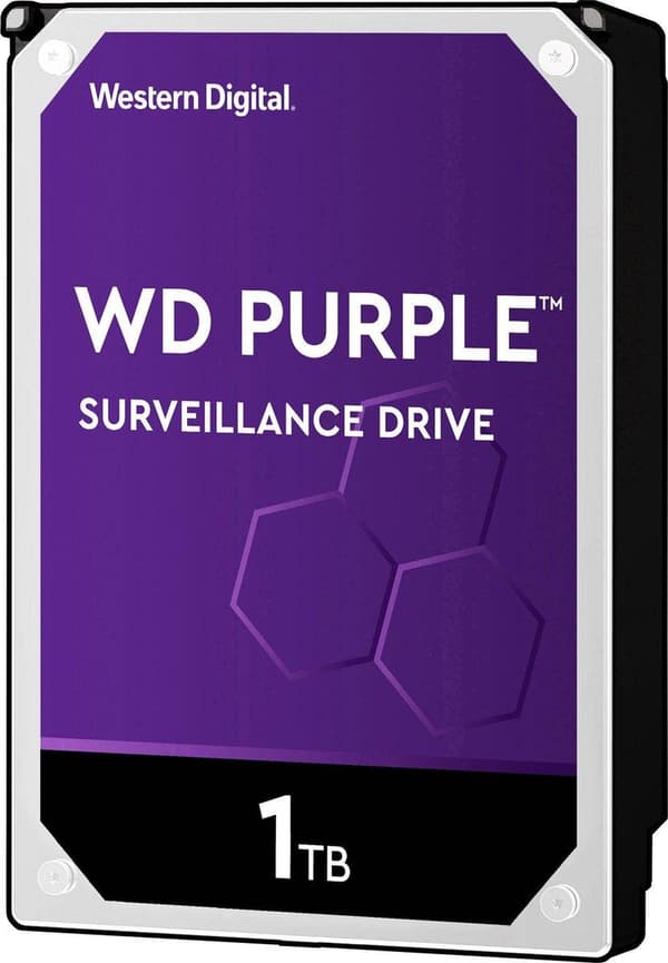 Western Digital WD Purple - Intern harddisk 3,5" - 1 TB
