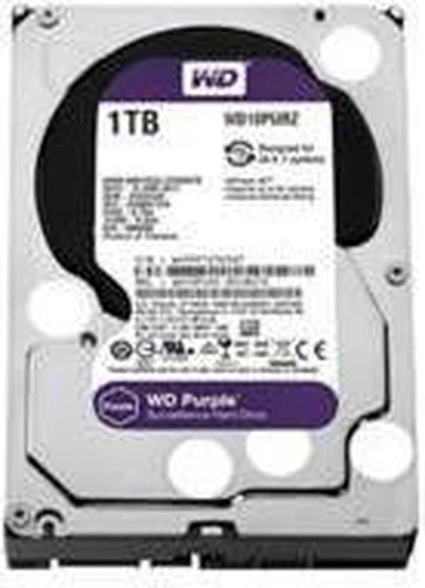 Western Digital WD Purple - Intern harddisk 3,5" - 1 TB