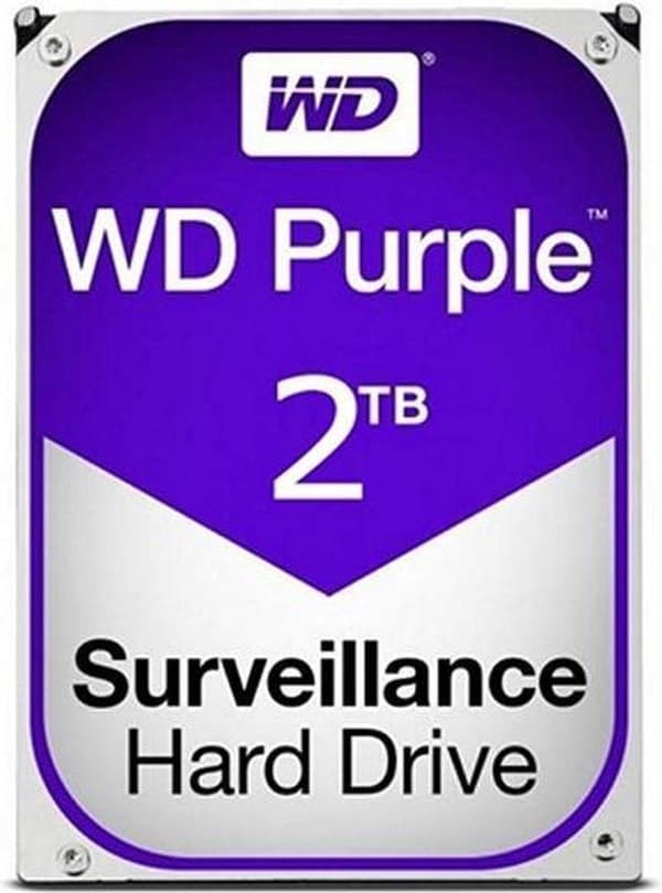 WD Purple - Sisäinen kiintolevy - 2 TB