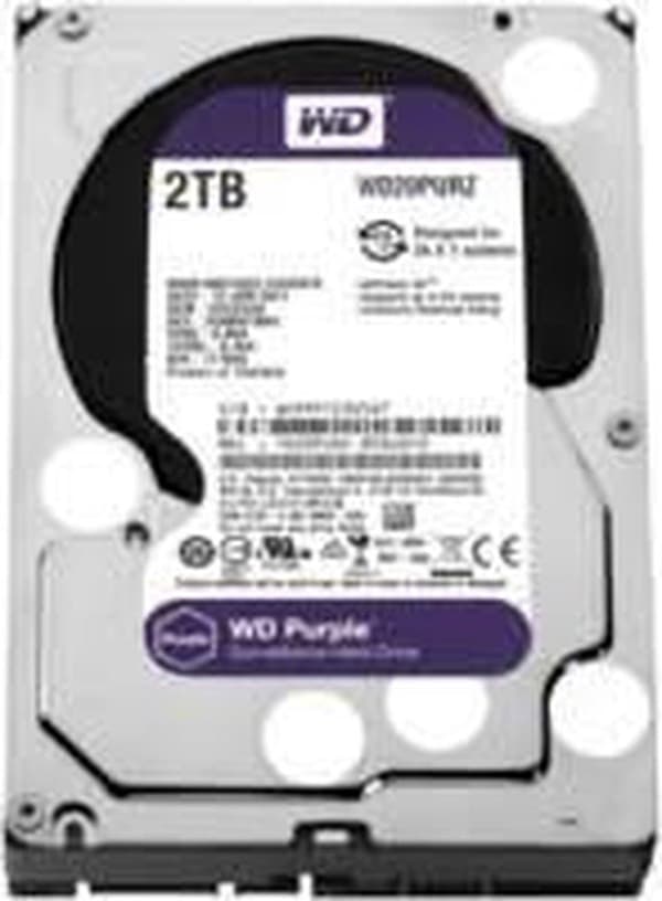 WD Purple - Sisäinen kiintolevy - 2 TB