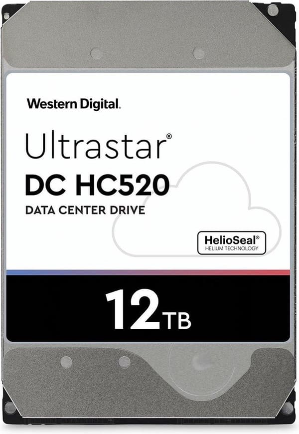 Western Digital Ultrastar He12 - Sisäinen kiintolevy 3,5" - 12 TB