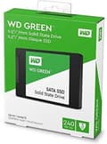 Miniatyrbillede 5 af 11: Western Digital Green SSD - Intern SSD 2,5" SATA - 240 GB