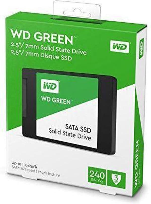 Western Digital Green SSD - Intern SSD 2,5" SATA - 240 GB