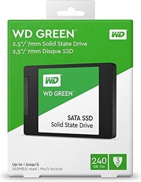 Western Digital Green SSD - Intern SSD 2,5" SATA - 240 GB