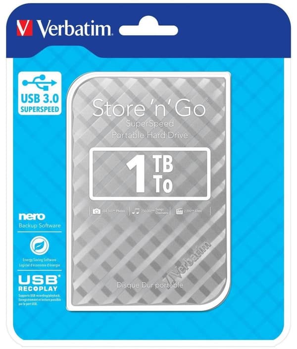 Verbatim Store 'n' Go - Ekstern harddisk - 1 TB