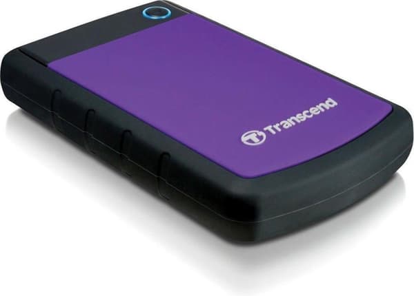 Transcend StoreJet 25H3 Rugged - Ekstern harddisk - 1 TB