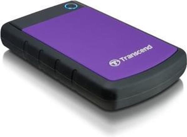 Transcend StoreJet 25H3 Rugged - Ekstern harddisk - 1 TB