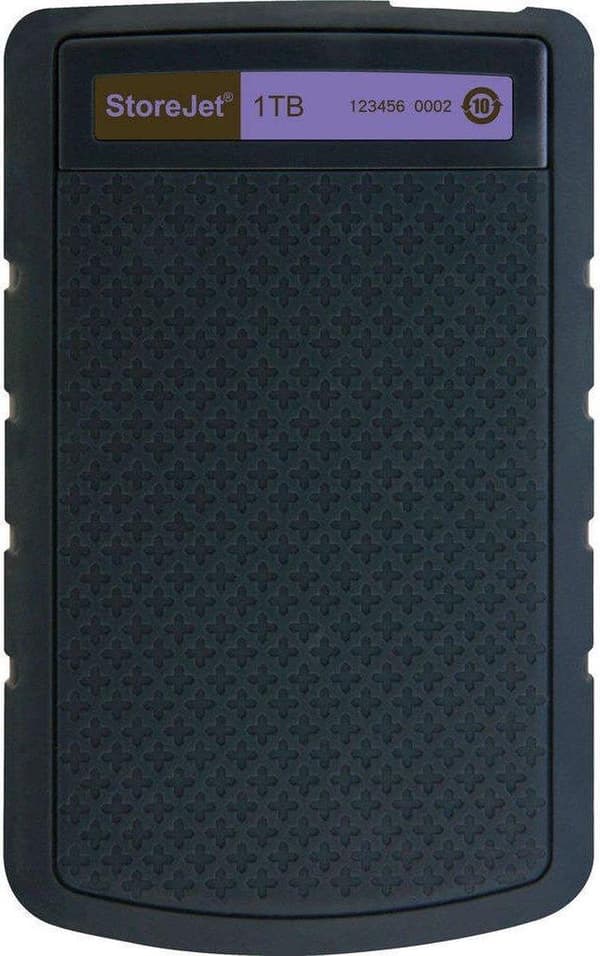 Transcend StoreJet 25H3 Rugged - Ekstern harddisk - 1 TB