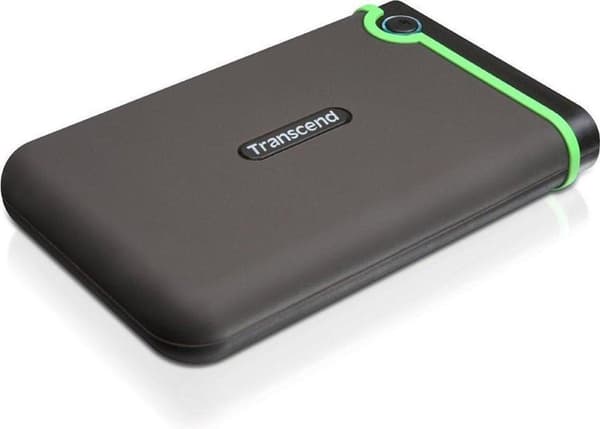 Transcend StoreJet® 25M3S Slim 2 TB ulkoinen kiintolevy (2,5 tuumaa) USB 3.2 Gen 2 (USB 3.1) Teräksenharmaa TS2TSJ25M3S