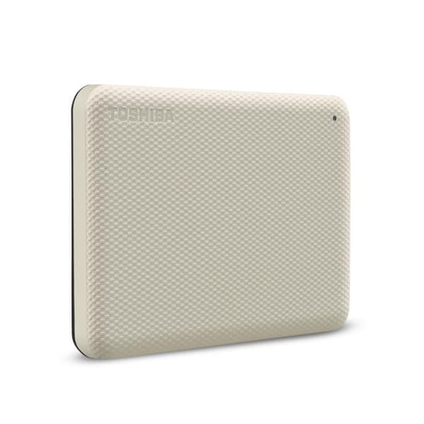Toshiba Canvio Advance 4 TB Extern hårddisk (2,5 tum) USB 3.2 Gen 1 Vit HDTCA40EW3CA