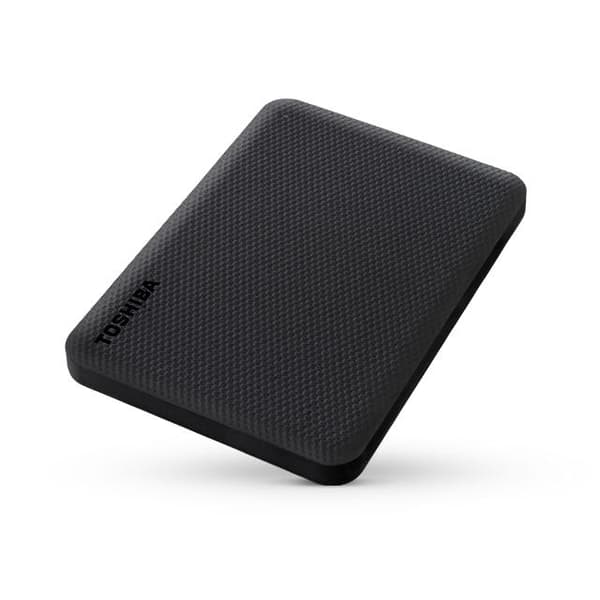 Toshiba Canvio - Advance 1 TB Extern hårddisk (2,5 tum) - USB 3.2 Gen 1 Svart - (B x H x D) 78 x 14 x 109 mm