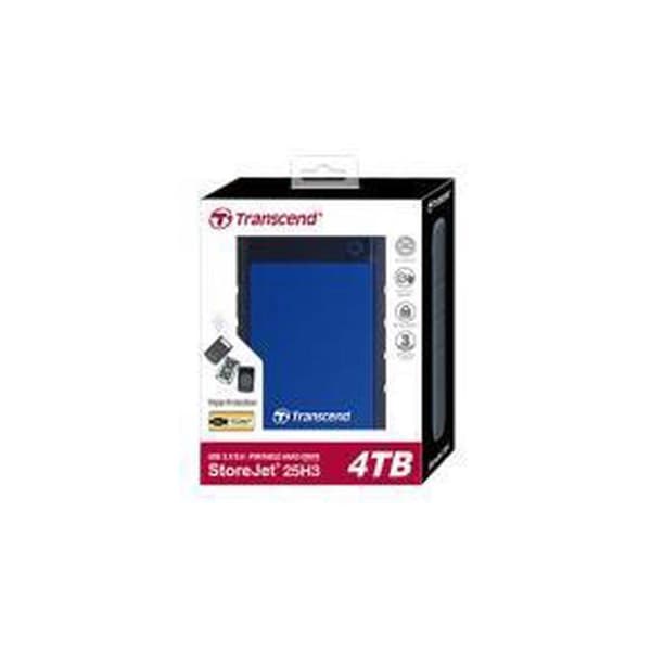 Transcend StoreJet 25H3 Rugged - Ekstern harddisk - 1TB