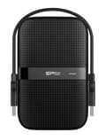 Miniatyrbillede 1 af 3: Silicon Power Armor A60 ekstern harddisk 2 GB Sort