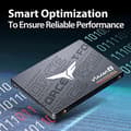 Miniatyrbild 3 av 5: Team Group T-FORCE VULCAN Z. SSD storage capacity: 512 GB, SSD form factor: 2.5", read speed: 540 MB/s, write speed: 470 MB/s, component for: PC/noteb