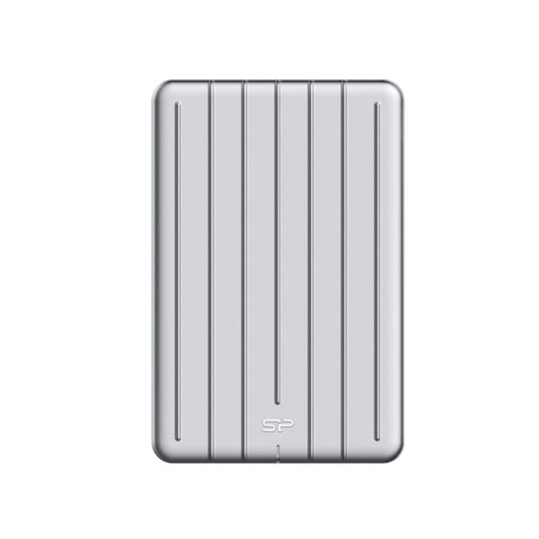 SILICON POWER Armor A75 - Kiintolevy - 1 TB - ulkoinen (kannettava) - USB 3.1 Gen 1 - hopea
