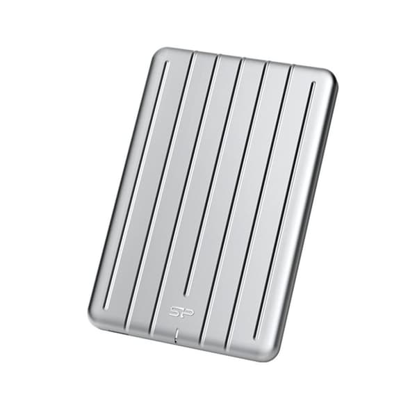 SILICON POWER Armor A75 - Harddisk - 1 TB - ekstern (bærbar) - USB 3.1 Gen 1 - sølv