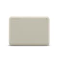 Miniatyrbillede 1 af 4: Toshiba Canvio Advance - Harddisk - 1TB - ekstern (bærbar) - 2,5" (6,4 cm) - USB 3.2 Gen 1 - lys beige (HDTCA10EW3AA)