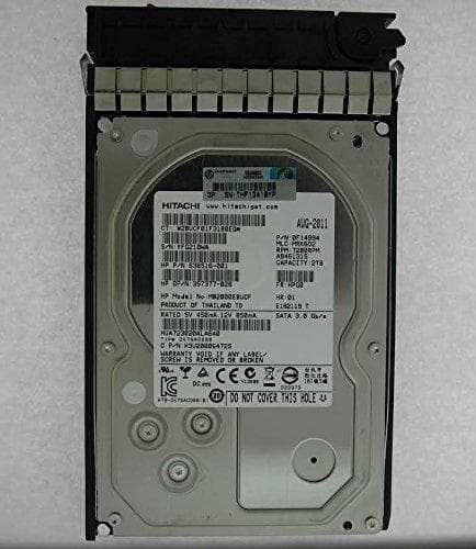 Hewlett Packard Enterprise 2TB SATA 3,5" 7200rpm 2000GB Serial ATA II (508040-001)