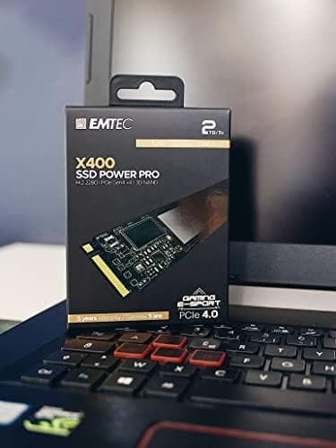 EMTEC Power Pro X400 - SSD - 1 TB - intern - M.2 2280 - PCIe 4.0 x4 (NVMe) (ECSSD1TX400)