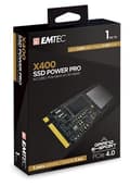 Miniatyrbillede 2 af 4: EMTEC Power Pro X400 - SSD - 1 TB - intern - M.2 2280 - PCIe 4.0 x4 (NVMe) (ECSSD1TX400)