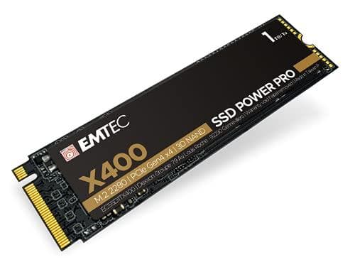 EMTEC Power Pro X400 - SSD - 1 TB - intern - M.2 2280 - PCIe 4.0 x4 (NVMe) (ECSSD1TX400)