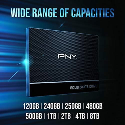 PNY CS900 - SSD - 2 TB - sisäinen - 2,5" (6,4 cm) - SATA 6 Gb/s