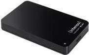 Intenso MEMORY PLAY - Hard Drive - 2TB - external (portable) - 2.5" (6.4 cm) - USB3.0 - 5400 rpm - Buffer: 8MB - Black (6021480)