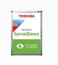 Miniatyrbillede 2 af 2: Toshiba S300 Surveillance - Harddisk - 4TB - intern - 3,5" (8,9 cm) - SATA 6Gb/s - 5400 rpm - Buffer: 128MB (HDWT840UZSVA)