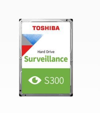 Toshiba S300 Surveillance - Harddisk - 4TB - intern - 3,5" (8,9 cm) - SATA 6Gb/s - 5400 rpm - Buffer: 128MB (HDWT840UZSVA)