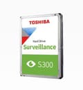 Miniatyrbillede 1 af 2: Toshiba S300 Surveillance - Harddisk - 4TB - intern - 3,5" (8,9 cm) - SATA 6Gb/s - 5400 rpm - Buffer: 128MB (HDWT840UZSVA)