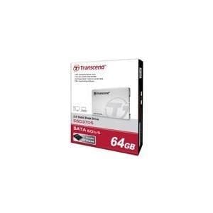 Transcend SSD370S - SSD - 64 GB - intern - 6,4 cm (2,5") - SATA 6 Gb/s (TS64GSSD370S)