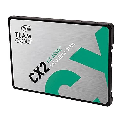 Team Group CX2 CLASSIC - SSD - 512GB - internal - 2.5" (6.4 cm) - SATA 6Gb/s - green (T253X6512G0C101)