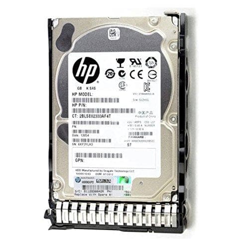 HPE Enterprise - Harddisk - 900 GB - hot-swap - 2,5" SFF (6,4 cm SFF) - SAS 6 Gb/s - 10000 rpm - med HP SmartDrive-holder