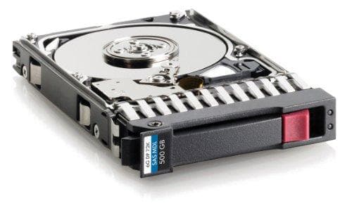 HPE Midline - Kiintolevy - 500 Gt - Hot-swap - 2,5" SFF (6,4 cm SFF) - SAS 6 Gb/s - 7200 rpm - HP SmartDrive -telineellä