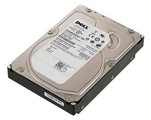 Dell - Harddisk - 1 TB - 3,5" (8,9 cm) - SAS - 7200 rpm - gendannet