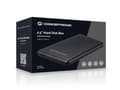 Miniatyrbild 3 av 4: Conceptronic - Storage Enclosure - 2.5" (6.4 cm) - SATA 6Gb/s - 6 Gbit/s - USB 3.1 (Gen 2) (HDE02B)