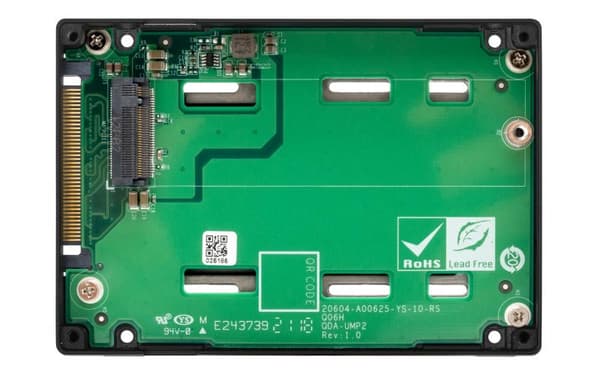 QNAP QDA-UMP4 - Liitäntäsovitin - M.2 - PCIe 4.0 x4 (NVMe) - U.2