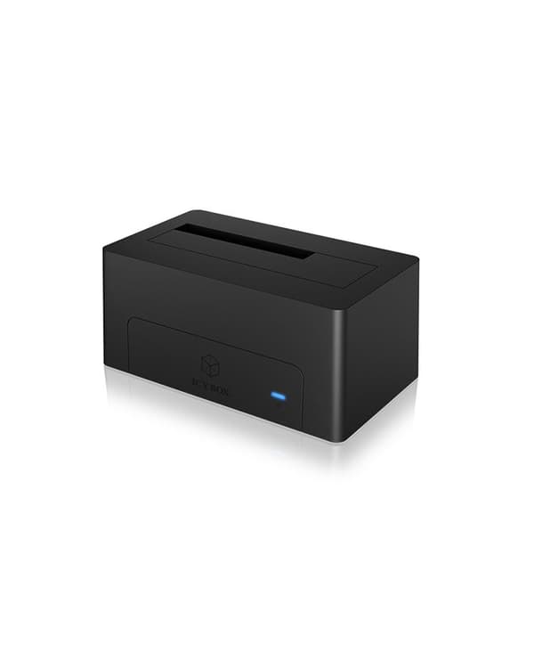 RaidSonic ICY BOX IB-1121-C31 - Tallennusohjain - 2,5" / 3,5" jaettu (6,4 cm / 8,9 cm jaettu) - SATA 6Gb/s - 6 Gbit/s - USB-C - Antrasiitti