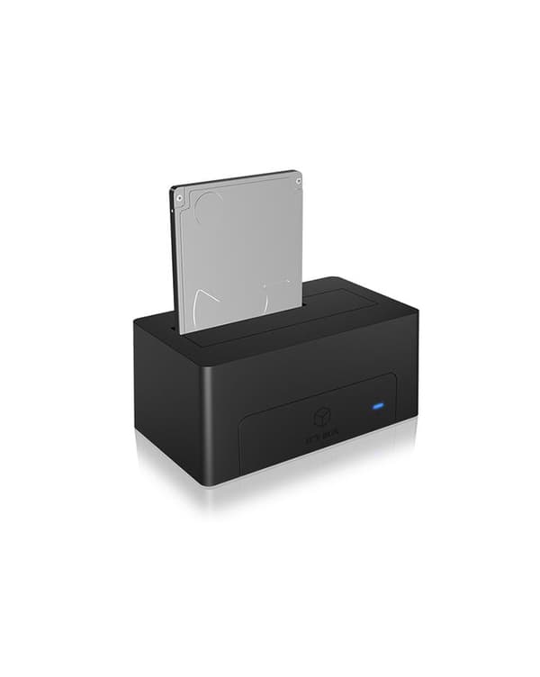 RaidSonic ICY BOX IB-1121-C31 - Tallennusohjain - 2,5" / 3,5" jaettu (6,4 cm / 8,9 cm jaettu) - SATA 6Gb/s - 6 Gbit/s - USB-C - Antrasiitti