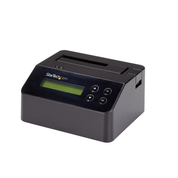StarTech.com Hard Drive Eraser - for 2.5" / 3.5" SATA SSD Drive - USB 3.0 - 4Kn Support - Hard Drive Dock - Hard Drive Eraser - 2.5" / 3.5" - SATA 6Gb