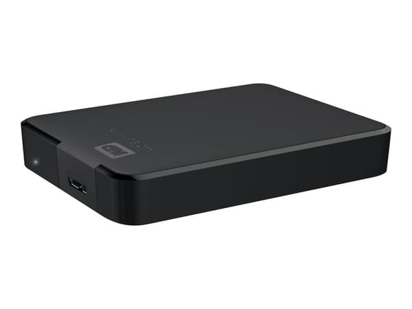 WD Elements Portable Extern 4TB Hårddisk – USB 3.0 – Svart