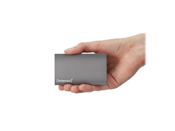 Intenso Extern Hårddisk 256GB 1.8″ SSD USB 3.0 – Grå