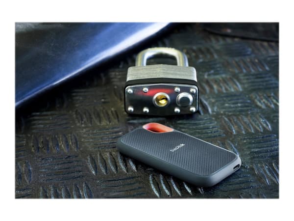 SanDisk Extreme Portable V2 – 2TB SSD – Svart