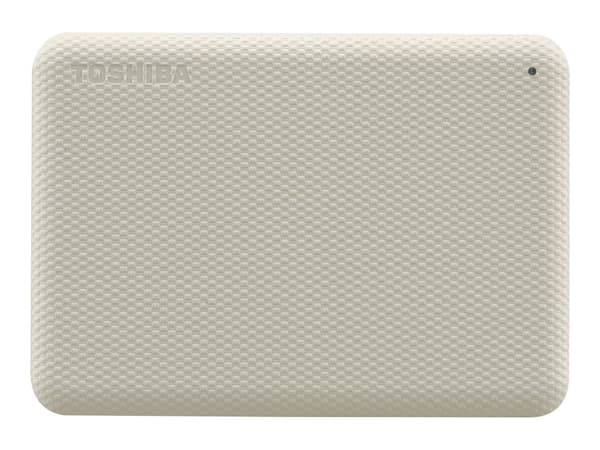 Toshiba Canvio Advance 2TB 2.5″ Hårddisk – Ljusbeige