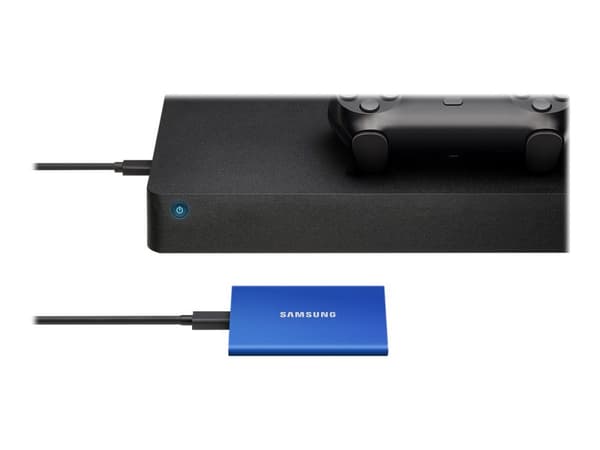 Samsung Portable SSD T7 1 TB Blå