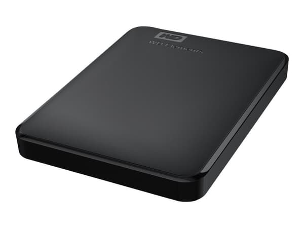 WD Elements Portable Extern 2TB Hårddisk – USB 3.0 – Svart